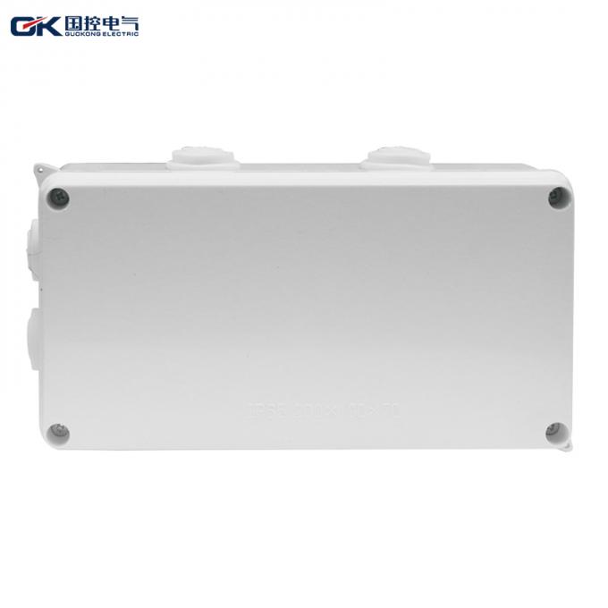Dustproof πλαστικό συνδέσεων υλικό PC κιβωτίων εσωτερικό υπαίθριο ηλεκτρικό άσπρο επί παραγγελία
